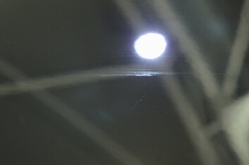 ガラスコーティングの下地処理前