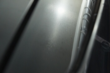 ガラスコーティングの下地処理後