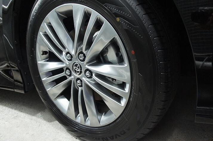 ホイールコート施工済み