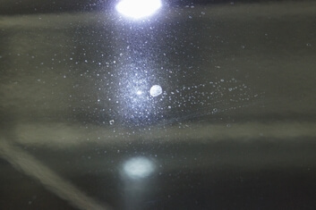 ガラスコーティングの下地処理前