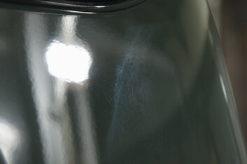 ガラスコーティングの下地処理前