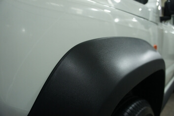 ガラスコーティングの下地処理後