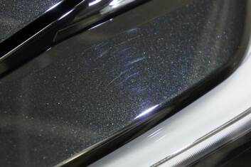 ガラスコーティングの下地処理前