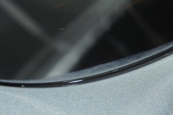 ガラスコーティングの下地処理前