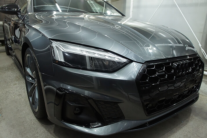 ガラスコーティング施工済みのアウディ A5