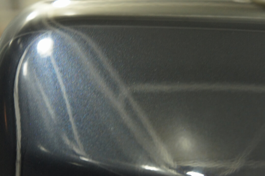 ガラスコーティングの下地処理後